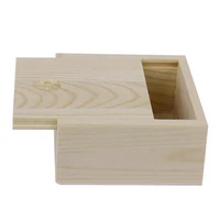 Candy Case Storage Box Natural Color Handmade Jewelry Storage Box Soap Packaging Wooden Box Wood Ring Organizer Crafts Case 2