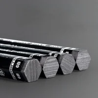 HB/2B/4B/6B Woodless Hexagonal Graphite Stick Pencil Bold Black Charcoal Art Student Sketch Painting Graphite Pen Art Supplies 3