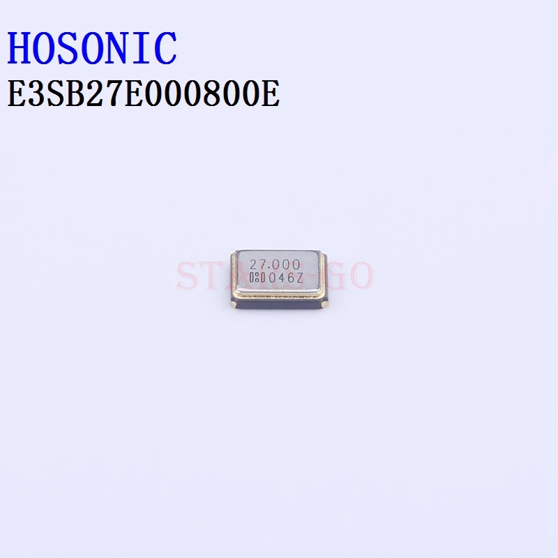 

10PCS/100PCS 27MHz 3225 4P SMD ±10ppm 12PF E3SB27E000800E Crystals