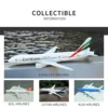 1:400 Scale Metal Aircrafts A320 A330 A380 B747 B777 B787 4