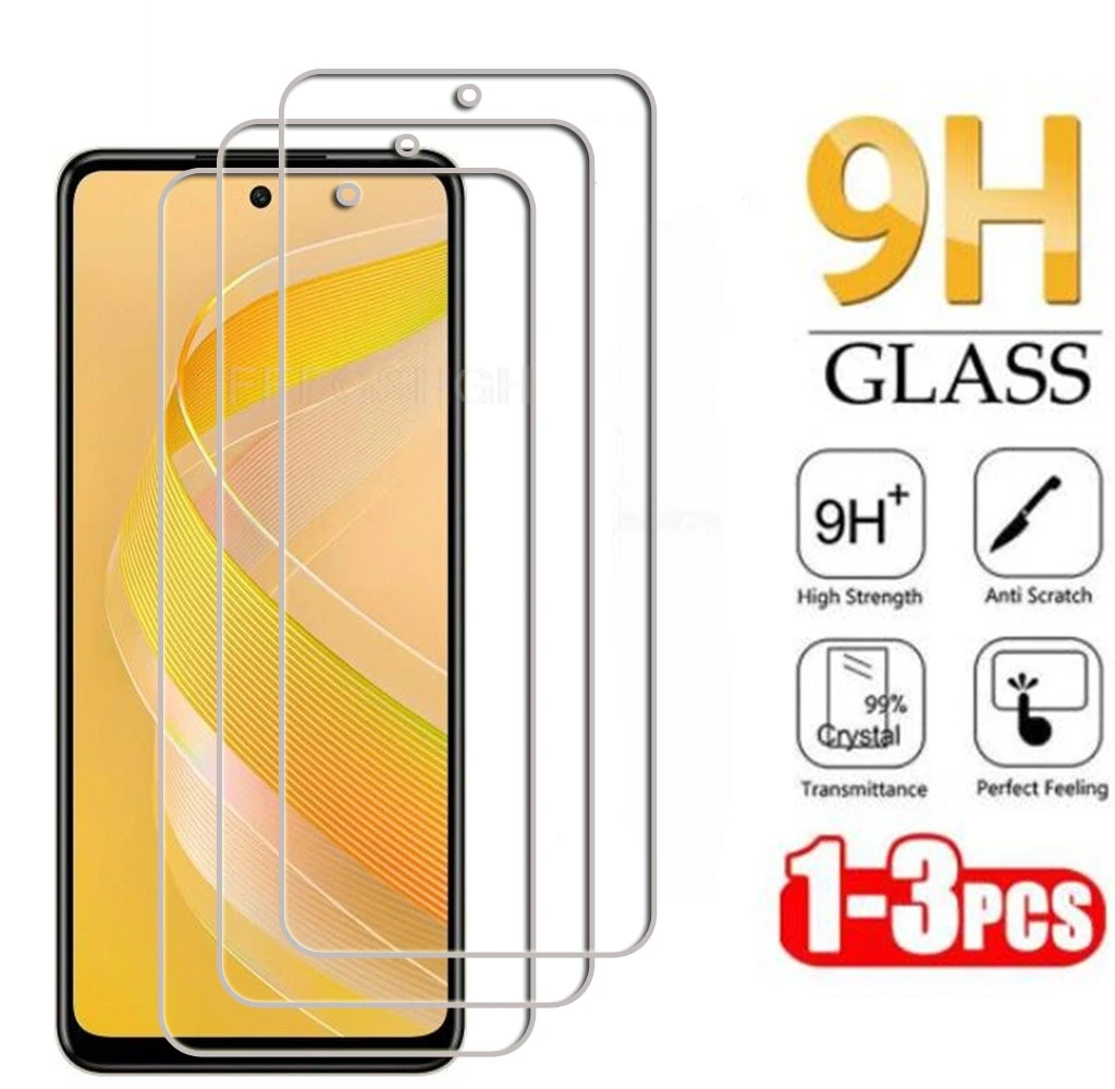 

HD Оригинальное закаленное стекло для Infinix Smart 8 Plus X6526 6,6 "2024 Infinix Smart 8 Pro, защитная пленка для экрана, защитная пленка
