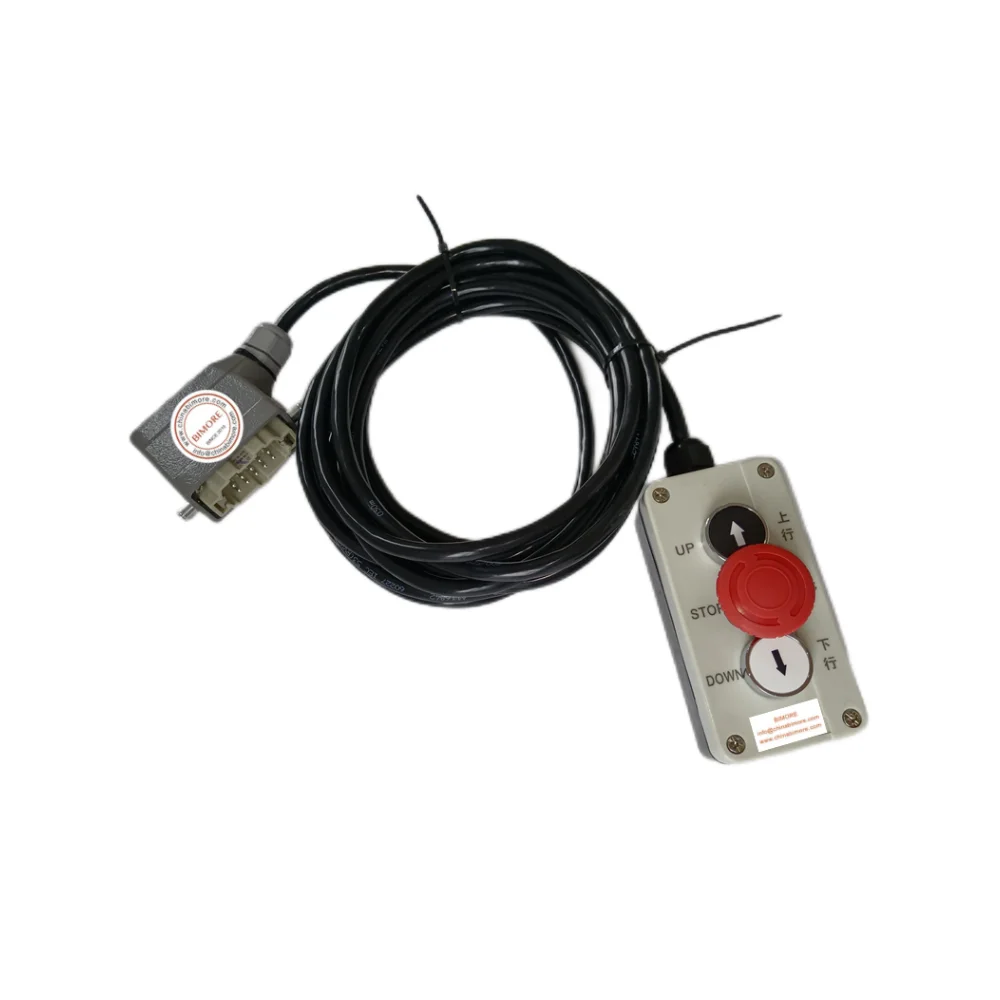KM5211672G01 Escalator Parts Inspection Handset 12M Single Hand Maintenance Switch Box