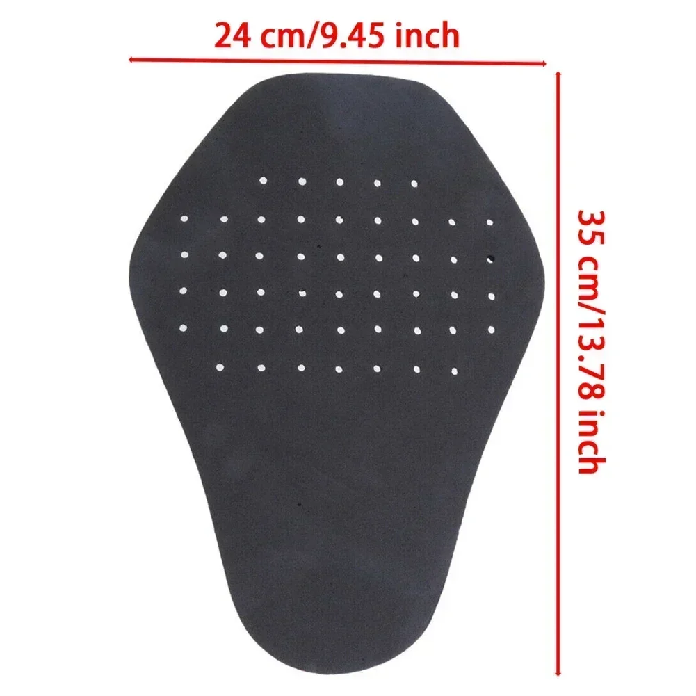 Removable Motorcycle Jacket Insert Back Protector Universal Back Protection Pads Safety Insert Armor for Moto Riding EVA