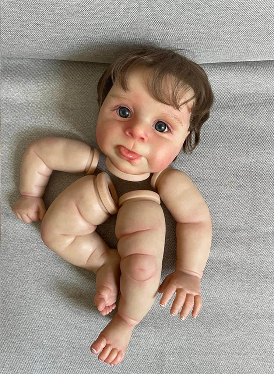 Artist 100%hand-made Reborn Baby Sebby 50cm With Hand Rooted Hair Art Doll  Toys For Children Dolls Foir Girl Christmas Gift - Reborn Dolls - AliExpress
