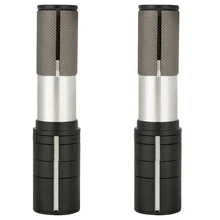 

2X Bicycle Fork Stem Extender MTB Bike Handlebar Stem Riser Rise Up Extender