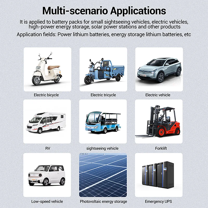 4A/10A/15A/20A Smart Active Balancer 2-24S Lifepo4 / Li-ion/ LTO Battery Equaliz