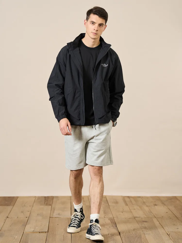 SIMWOOD 2024 Summer New Drawstring Shorts Men Casual Jogger Sweathshorts Plus Size Workout Gym High Quality Shorts 4