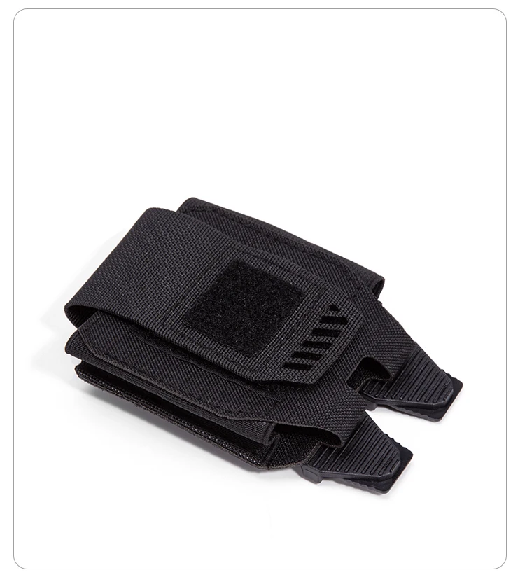 1000D Handschellen Tasche Fall MOLLE/Gürtel Low Profile Manschette Fall Holster Duty Gürtel Weste Strafverfolgung Outdoor Jagd Tasche – Detail 15