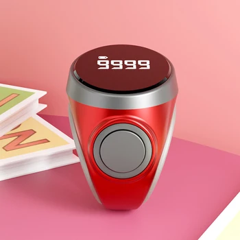 1PCS Smart Tasbih Tally Counter Digital Electronic Finger Ring Counter Muslims Tasbeeh Zikr Ring Prayer Time Vibration Reminder