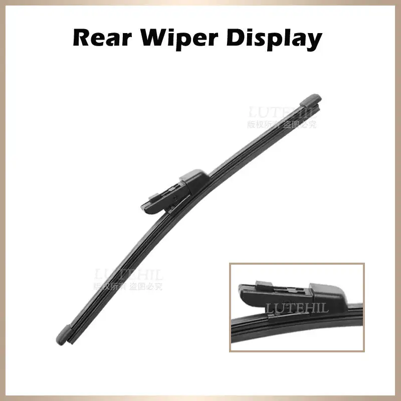 Wiper 11" Rear Wiper Blade & Arm Set Kit For VW Golf 7 Hatchback 2012-2019 2013 2014 2015 2016 Windshield Windscreen Rear Window 4