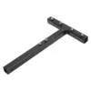 Iron Mobility Scooter Rear Basket Mounting Bracket Without Basket Easy to Install Cargo Basket for Disabled Elderly Wheelchairs 4