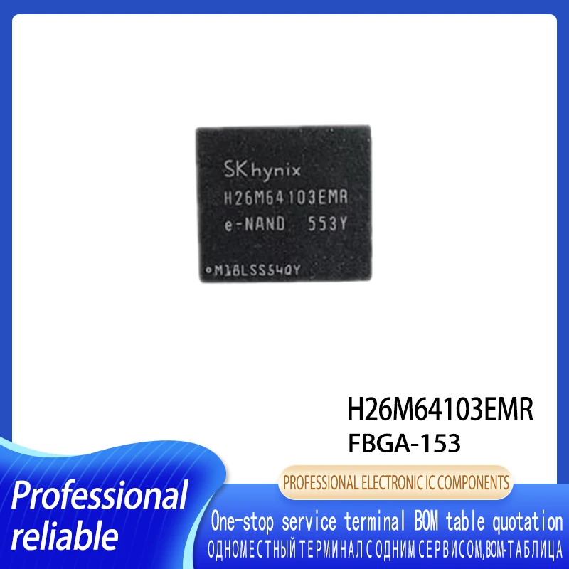 

Флэш-память H26M64103EMR, 32 ГБ, флэш-память IC, версия, 1-5 шт.