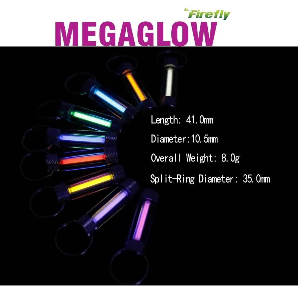 Luminous Lights Lamp keychain Tool Automatic Light Life Saving Emergency Lights For Outdoor Safety and Survival Mega Glow Marker 2