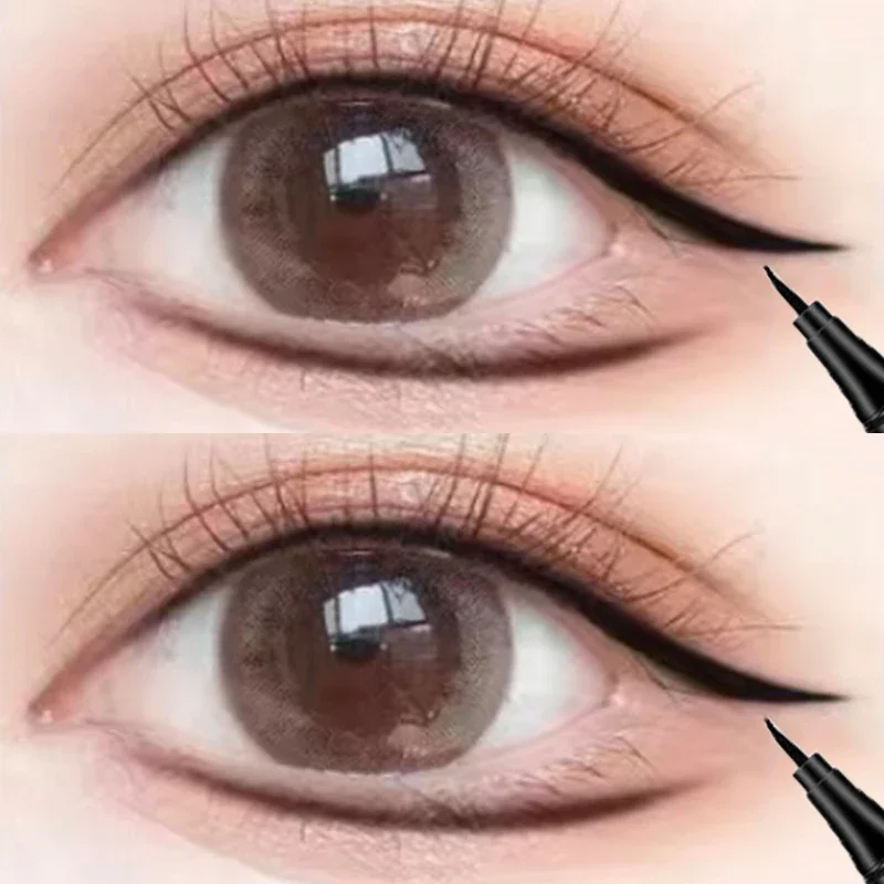 

Black Liquid Eyeliner Matte Lying Silkworm Pen Lasting Quick Drying Natural Not Bloom Eyes Liner Pencil Women Eye Make Up Tools