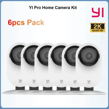 YI Pro 6pcs 2K 3MP Wifi Home Camera with Motion Detection Security Baby Monitor Video Surveillance System Pet IP Smart Cam 1
