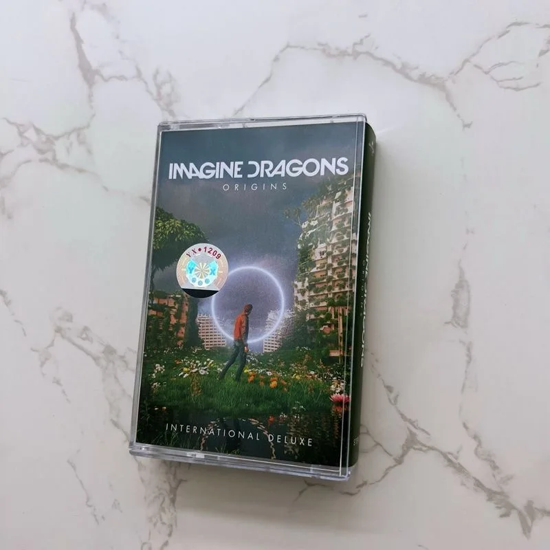 Retro Imagine Dragons Music Magnetic Tape Origins Album Cassette Cosplay Soundtracks Box Recorder Car Walkman Tape Party Music