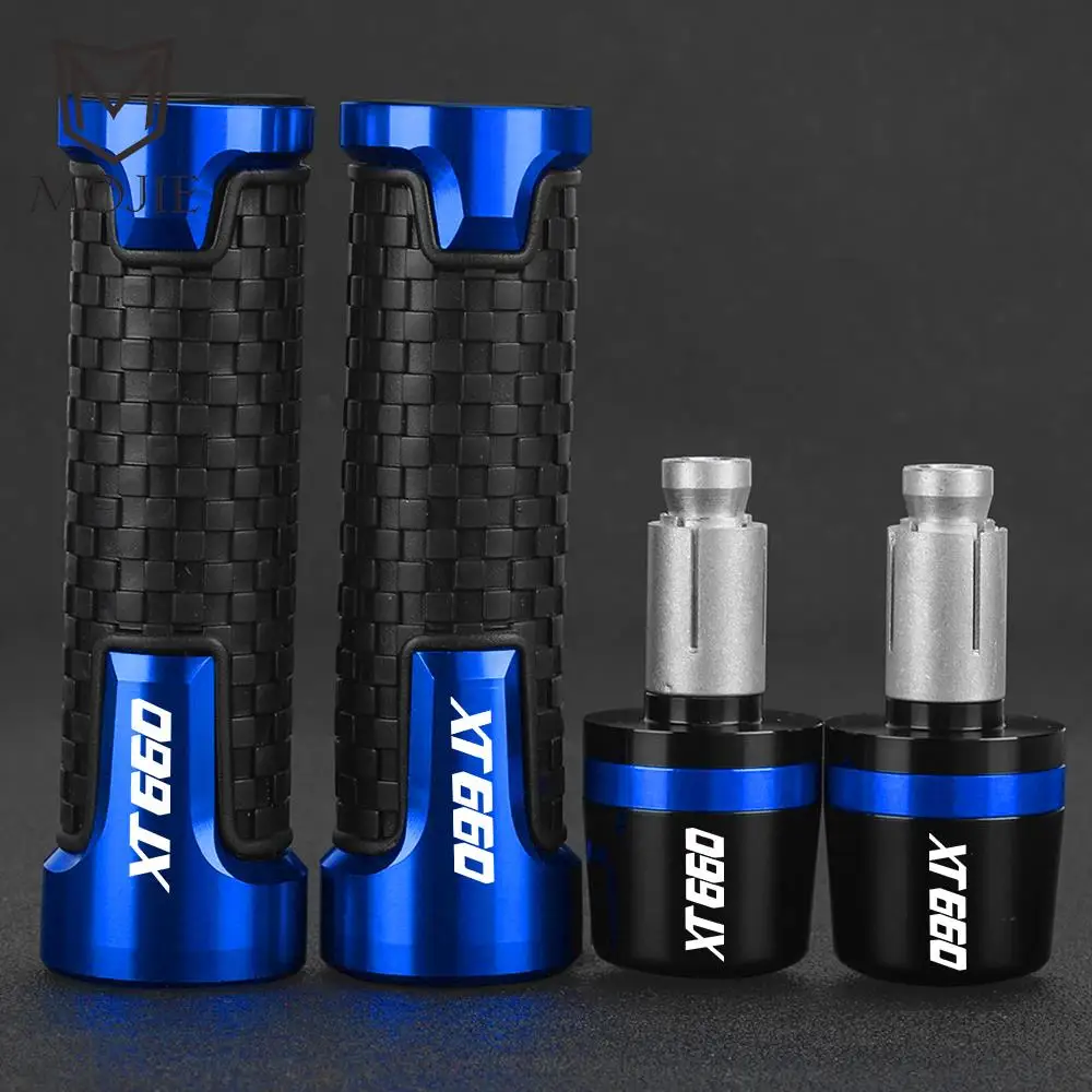 

For Yamaha XT660 XT660R XT660X XT 660 R/X 2004-2013 2012 2011 2010 2009 Handlebar Grips Cap Weight PartsAnti Silder Plug Ends