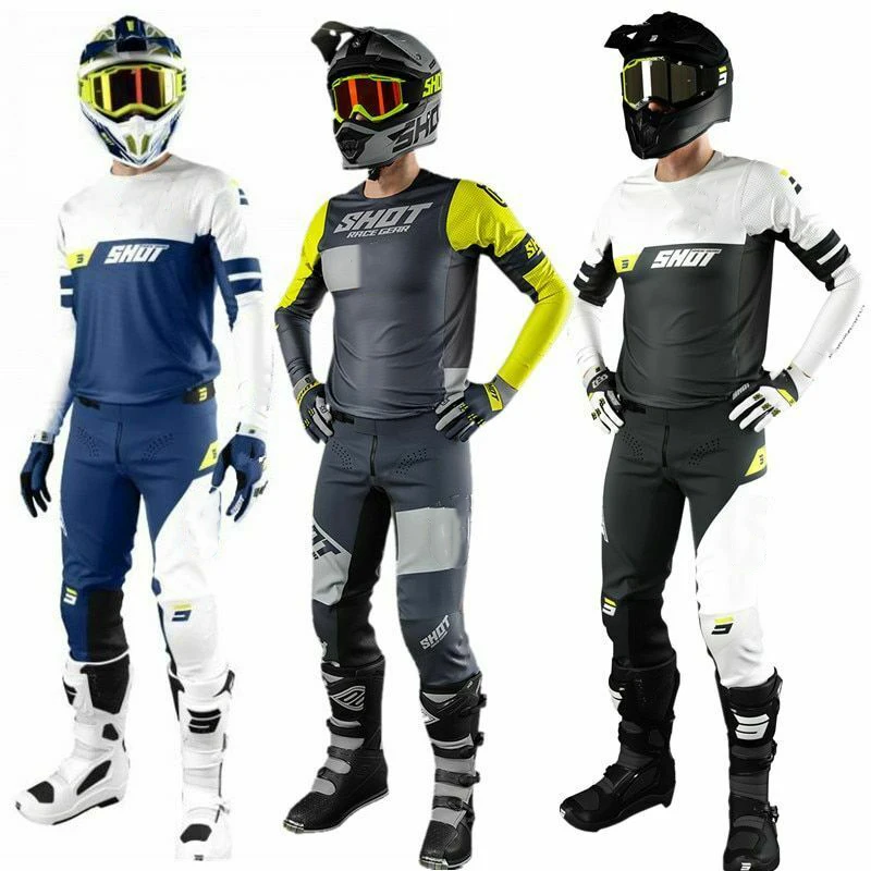 

Combinations For TEAM VERSION MX Motocross Gear Set Blue Moto costume Dirt Bike Motorcycle Jersey And Pants BMX ATV Racing Suit