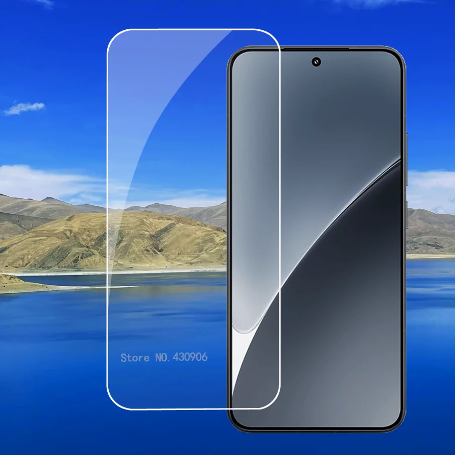 3-Piece High-Quality Transparent Tempered Glass Screen Protector Set - 9H Hardness, Full Coverage Film