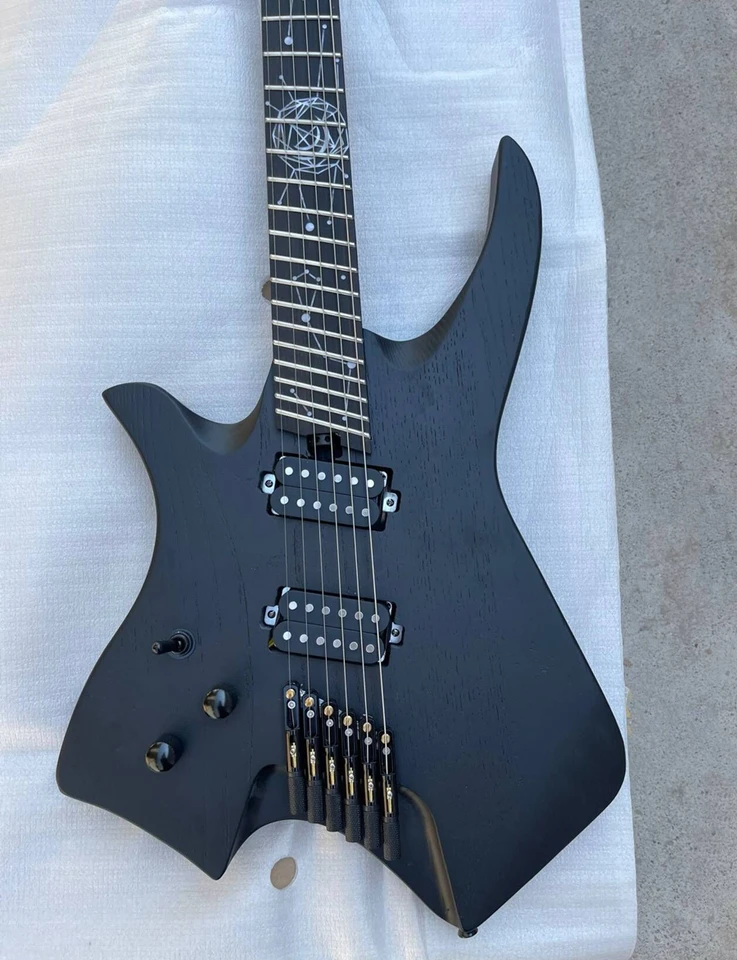 ヘッドレスギター　エレキギター6弦 Amazon | Boya&Ziqi ヘッドレスエレキギター LIZARD-6,ファン