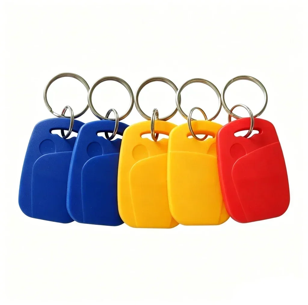 Dual Frequency RFID Access Control Keyfob - Durable ABS Key Ring