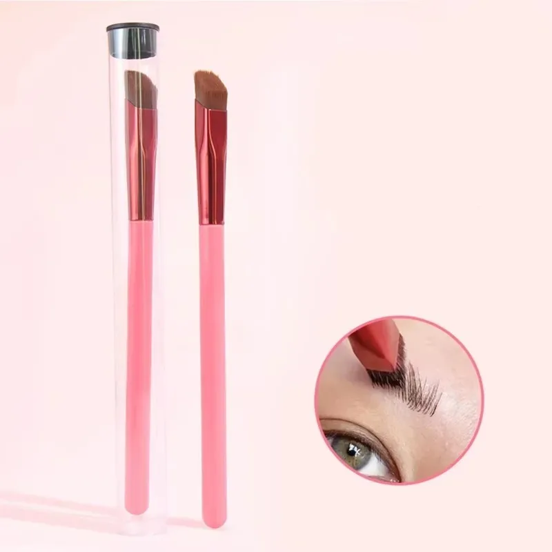 1 PC Wild Eyebrow Brushes Square Stereoscopic Painting Hairline Eyebrow Paste Artifact Multifunction Eyebrow Brushes Makeup Tool