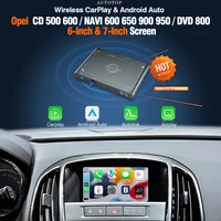 AUTOTOP Wireless CarPlay and Android for Opel CD 500 600 NAVI 600 650 900 950 DVD 800 Multimedia Module Fit 6 & 7-Inch Screen 1