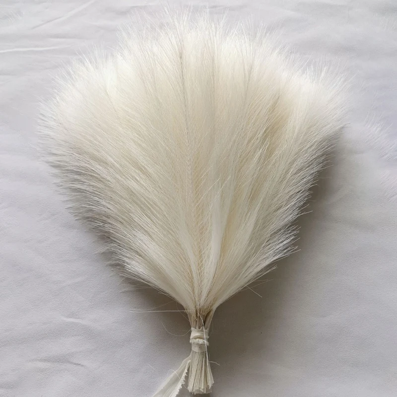 

10Pcs Artificial Pampas Grass Bouquet For Home Wedding Decoration Party Room Decor Bedroom DIY Flower Wall Vase Fake Plant Reed