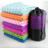 183*63cm Yoga Non-Slip Mat, Ultra-Fine Fiber, Thickened and Widened, Pvc Plum Blossom Dot Yoga Mat, Home Sweat-Absorbing Exercise Auxiliary Mat, Foldable Sweat-Absorbing Yoga Fitness Mat, Yoga Mat 3