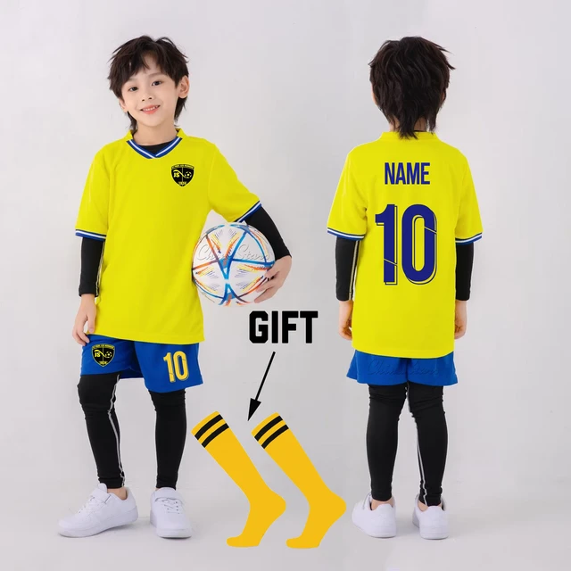  Boys Sports Gifts,Kids Soccer Jersey Shorts and Boys