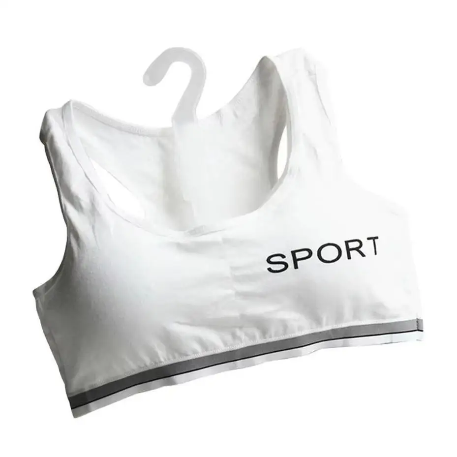 1 Pcs New Teenagers Student Lingerie Brassiere Sport Maiden Girl Comfy Underwear Bra Teen Top Bras Sportswear Accessories 5