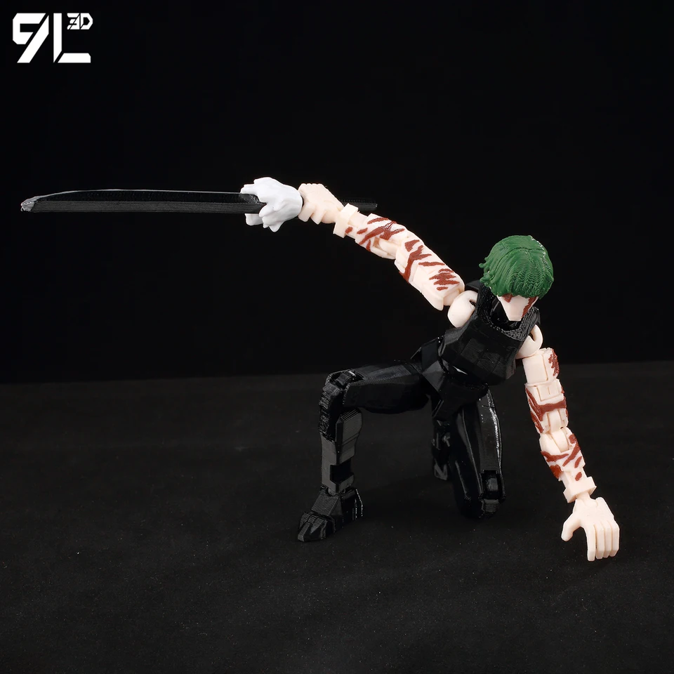9L3D Printed Dummy13 T13 Jujutsu Kaisen Multi Jointed Figure