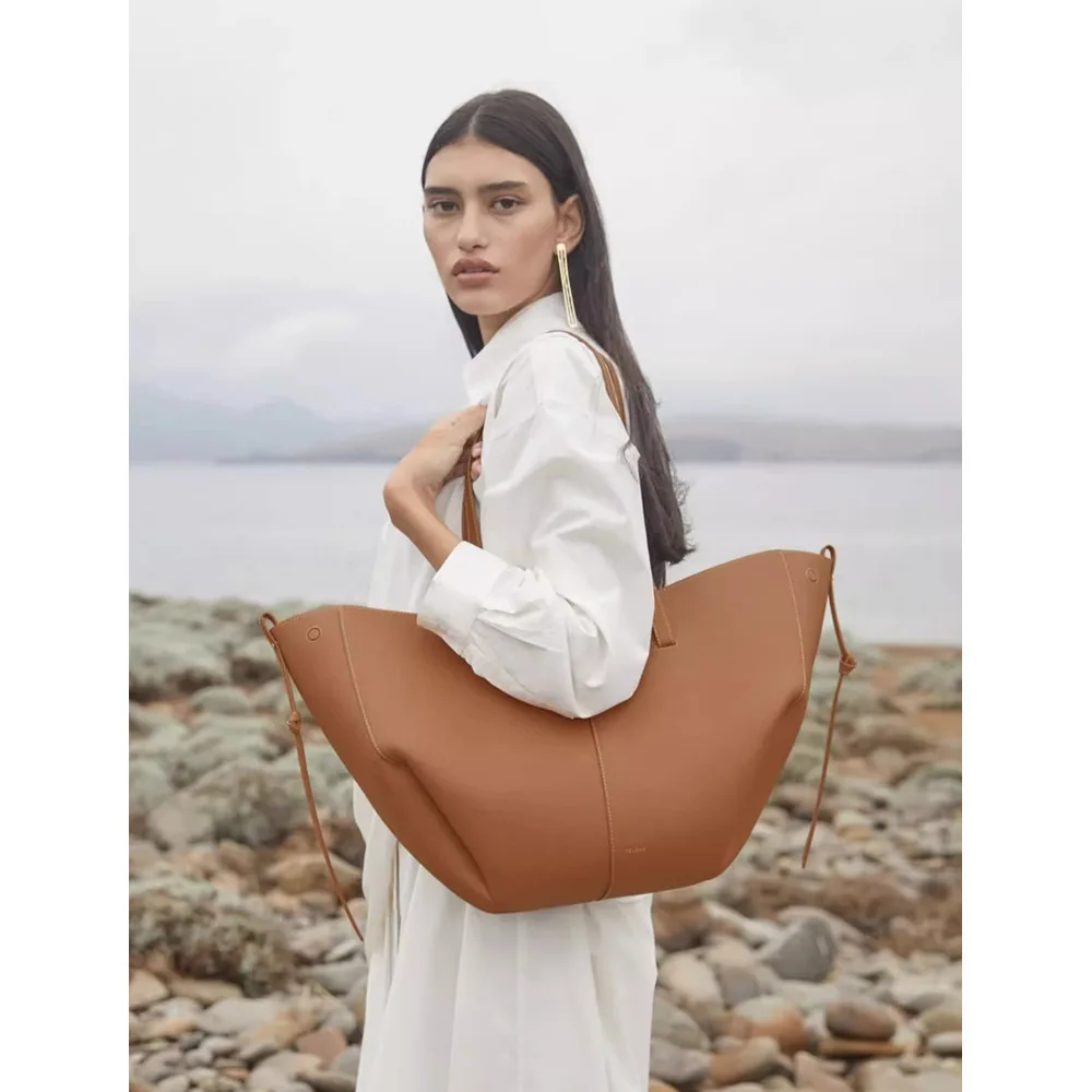 Borsa a secchiello wings da donna in pelle borsa tote elegante_voghion.com