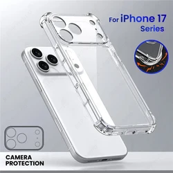 Clear Crystal TPU Soft Cover - Enhanced Protection Smartphone Case for iPhone 18 (Transparent)