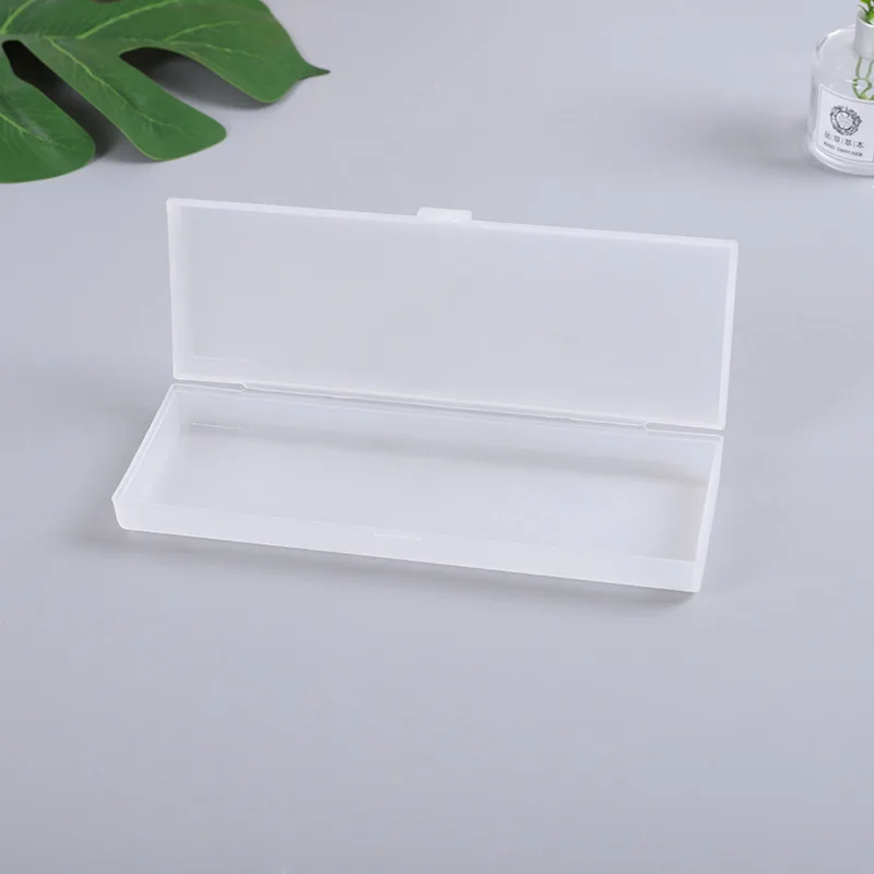 Plastic Pencil Case Pen Box Kids Gift Office School Supplies stationery Materials Cute Kawaii Transparent