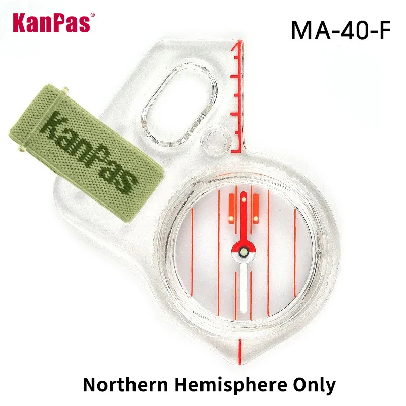 KANPAS Training Orienteering Compass MA-40-F Northern Hemisphere Only waterproof compass,mini compass,navigation compass,portable compass,survival compass