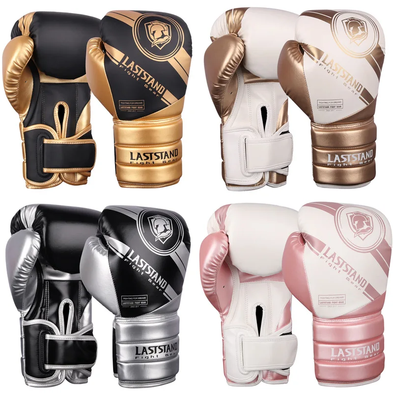 Professional Boxing Gloves Adult Men and Women\'s Sanda Combat Training Thickening Kickboxing Sandbags Joint Support Karate