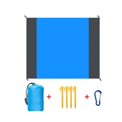 Large Sandproof Waterproof Beach Blanket - Portable Lightweight Picnic & Camping Mat, 200x210cm (200x210cm)