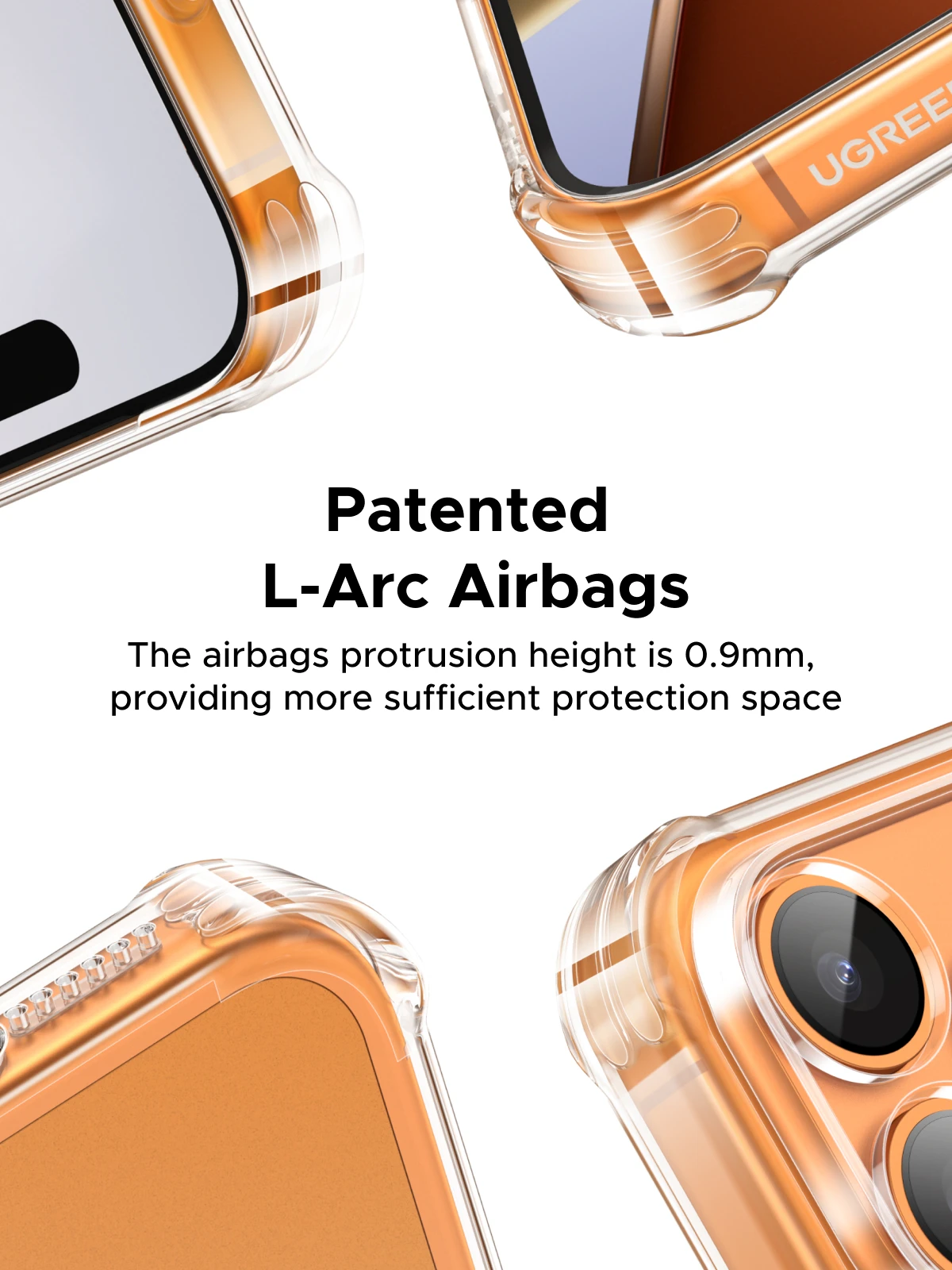 Shockproof Transparent Airbags Case - UGREEN Protective Cover