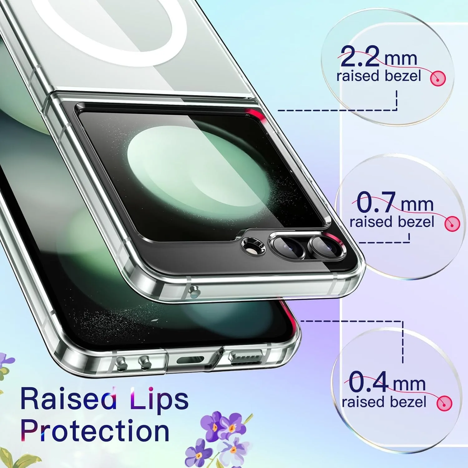 Luxury Transparent MagSafe-Compatible Ultra-Thin Wireless Charging Case