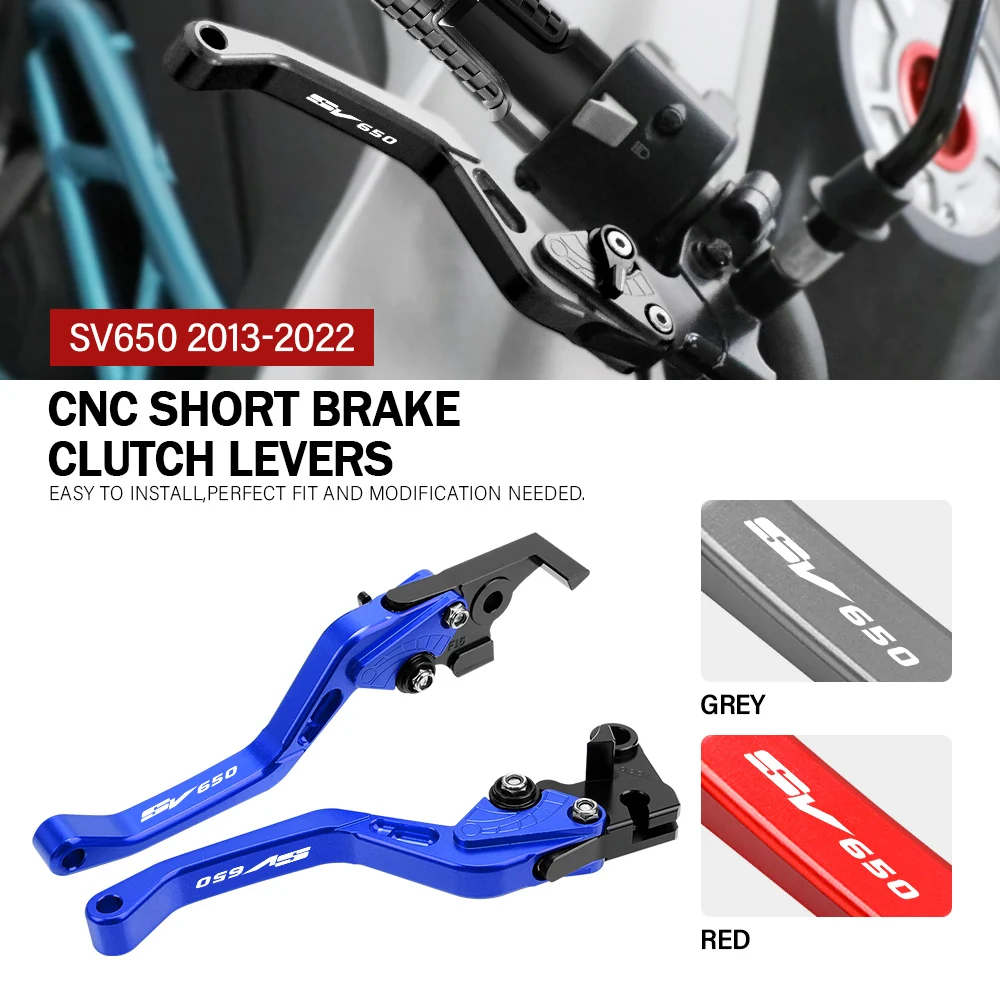 

Adjustable Brake Clutch Levers For SUZUKI SV650 2013 2014 2015 2016 2017 2018 2019 2020 2021 2022 Accessories Handles Lever