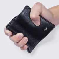 Septwolves Luxury Brand Men Wallet Original Genuine Leather Slim Bifold Card Holder Purse Wallet 2