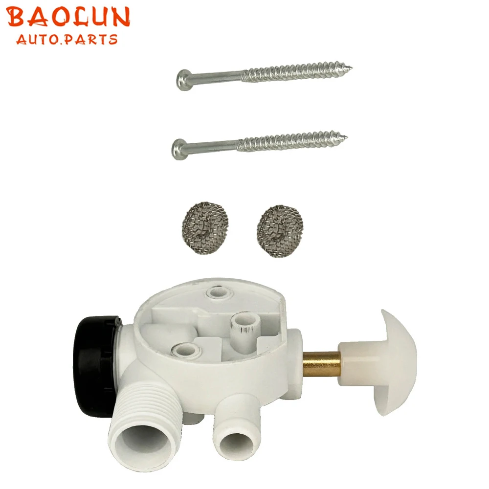 Комплект водяных клапанов для автофургона BAOLUN, Модернизированный клапан для унитаза 385314349 для уплотнения Dometic Sealand