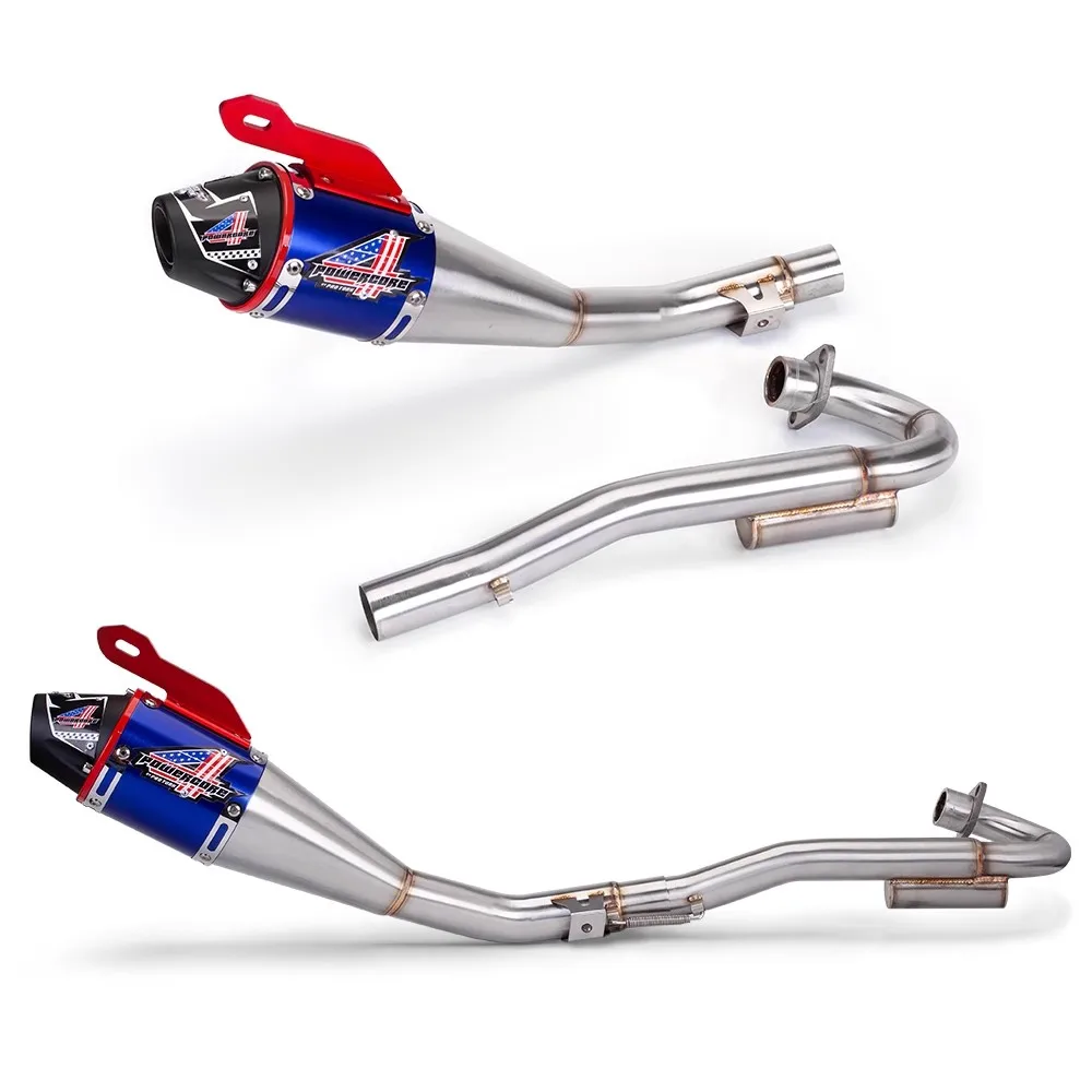 

Full System For Honda CRF230F 2018-2020 Escape Motorcycle Exhaust Muffler Stainless Steel Exhaust Tube Front Pipe Slip On