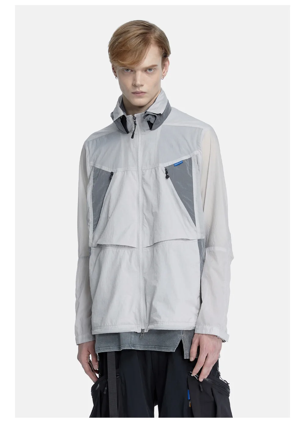 Reindee Lusion 23ss Light breathable UV protection jacket high collar shape adjustable hood techwear gorpcore