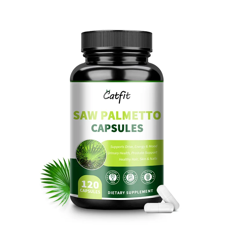 

Капсулы Catfit с пальменто пальмы для упругости волос, красоты кожи, здоровья, уровень энергии для мужчин и женщин, бесплатная доставка