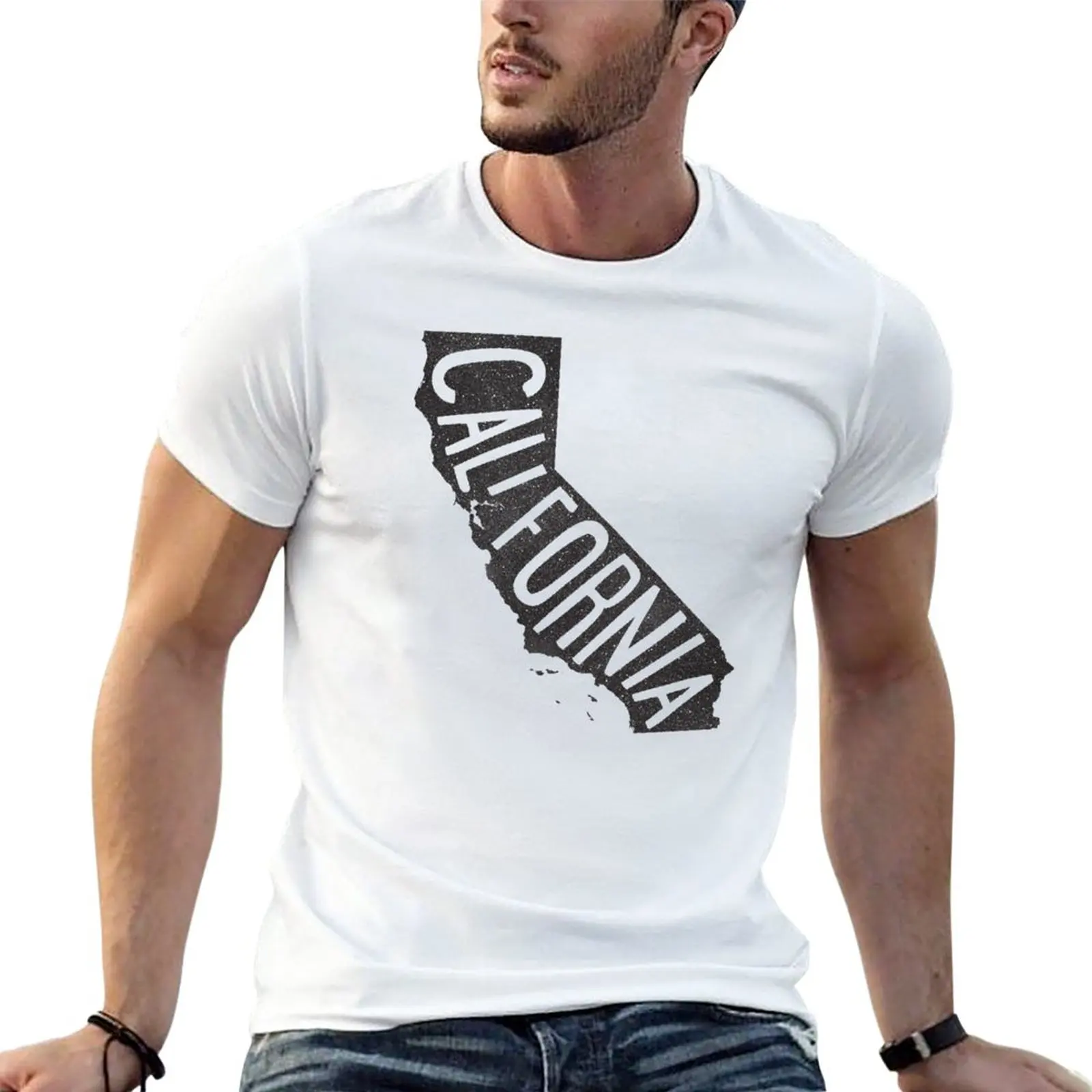 

California T-Shirt sweat shirts oversized t shirt vintage t shirt t shirt men