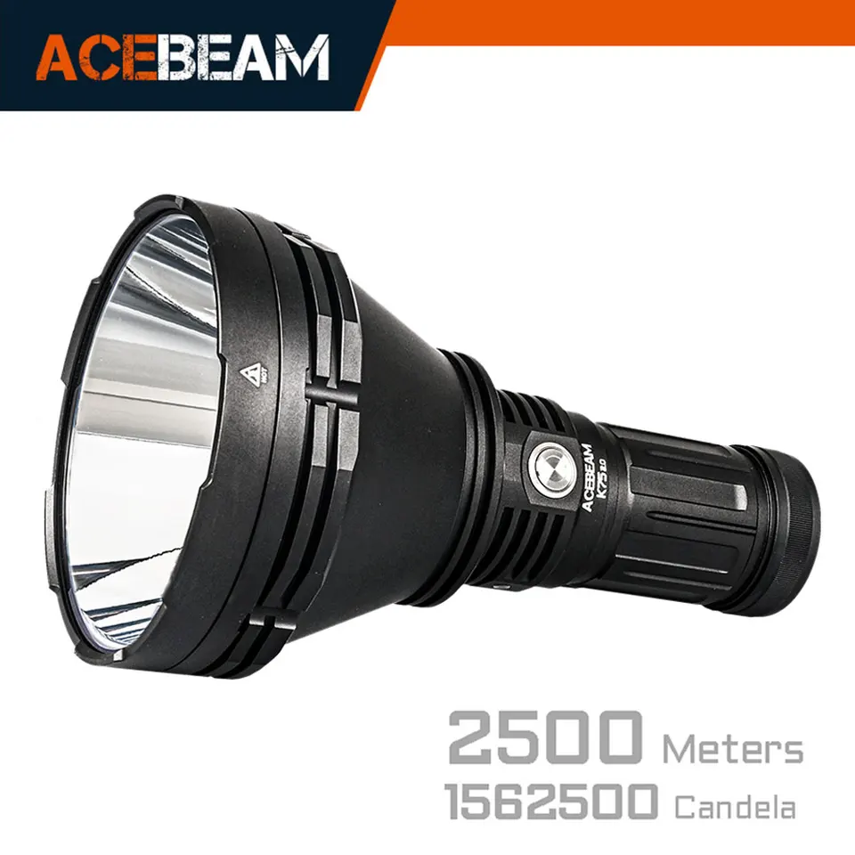 ACEBEAM K75 2.0 2500 メートル超長距離サーチライト 6300 ルーメン高