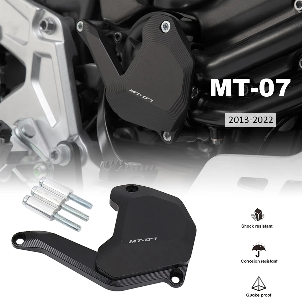 

Для YAMAHA MT-07 MT07 FZ07 Защитная крышка водяного насоса охладитель блок защиты от столкновений 2013 - 2021 2022