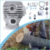 44.7mm Big Bore Cylinder Piston Kit For Stihl 026 MS260 026PRO w Gasket Set Oil Seal Set Needle Bearing Decompression Valve 3
